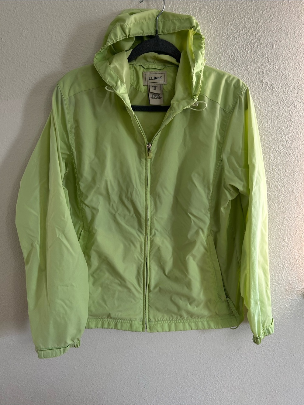 LL Bean Windbreaker Lightweight Jacket Womens Size M